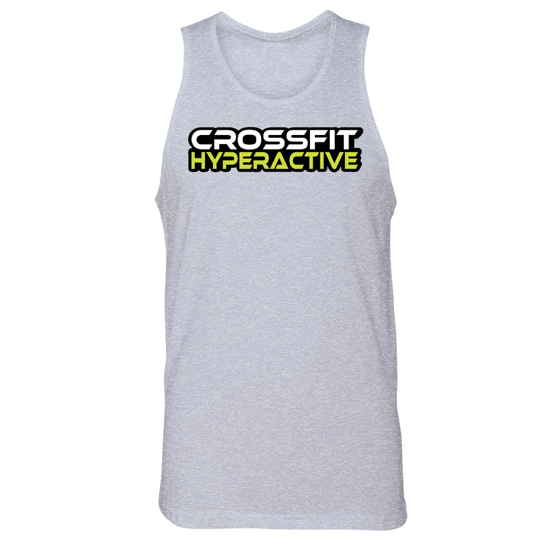Mens 2X-Large Heather Gray Tank Top