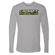 Mens 2X-Large Heather Gray Long Sleeve
