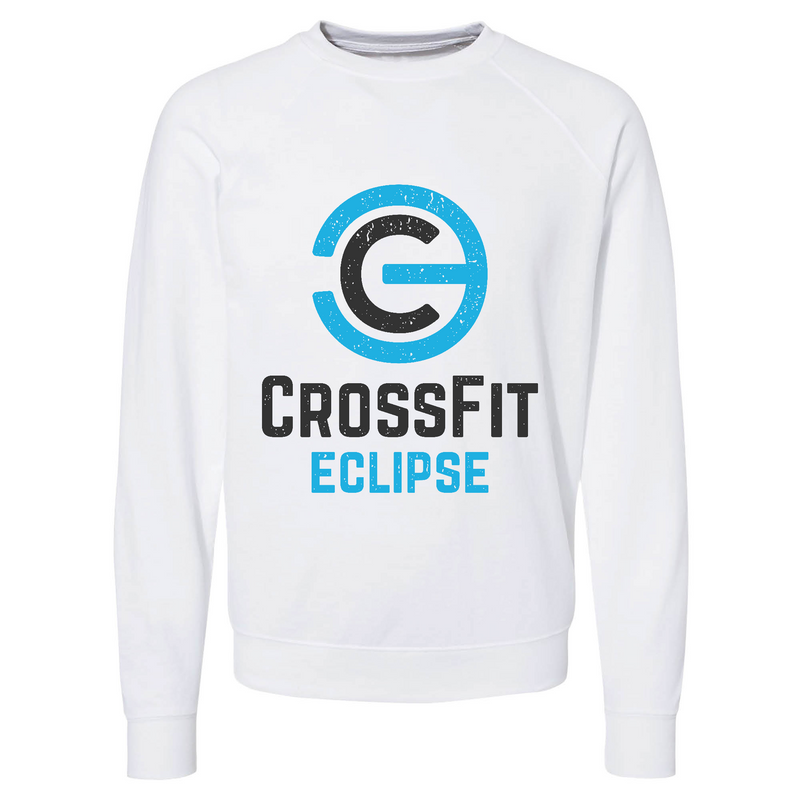 Mens 2X-Large WHITE CrewNeck