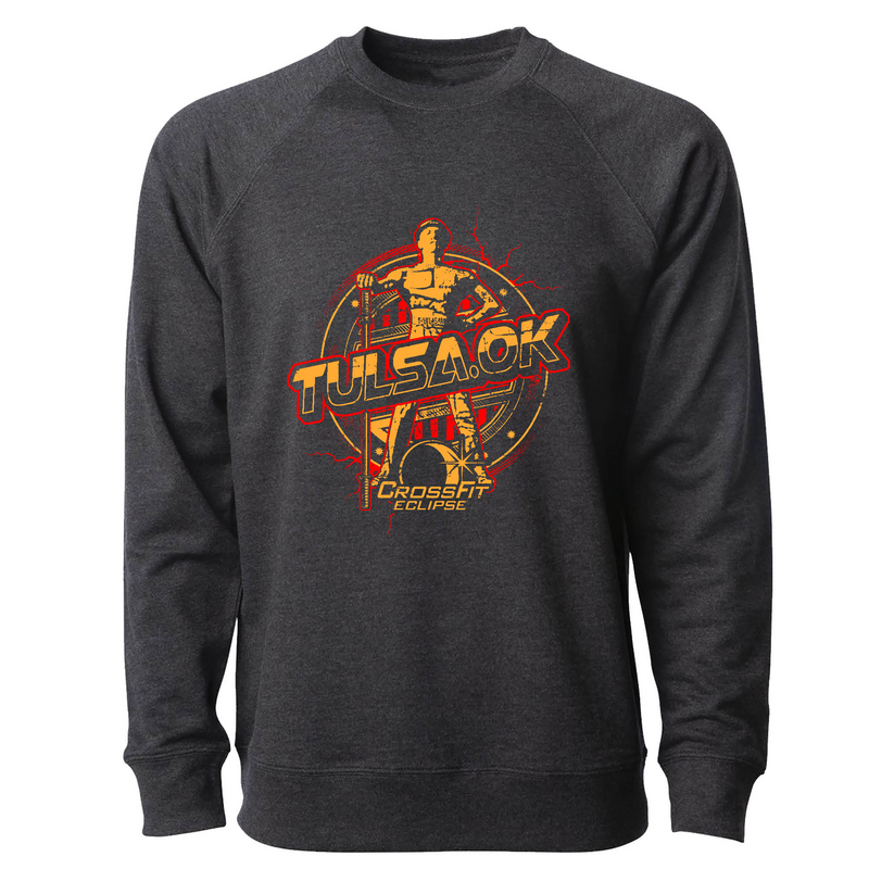 Mens 2X-Large CHARCOAL_HEATHER CrewNeck
