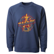Mens 2X-Large INDIGO CrewNeck