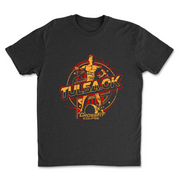 Mens 2X-Large BLACK T-Shirt
