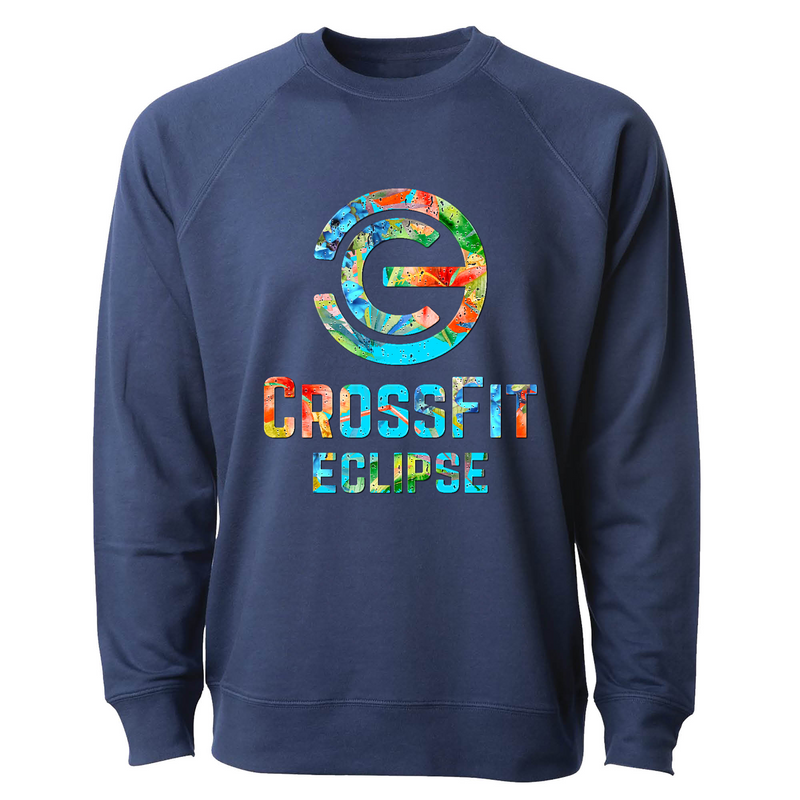 Mens 2X-Large INDIGO CrewNeck