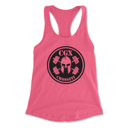 Womens 2X-Large HOT_PINK Tank Top