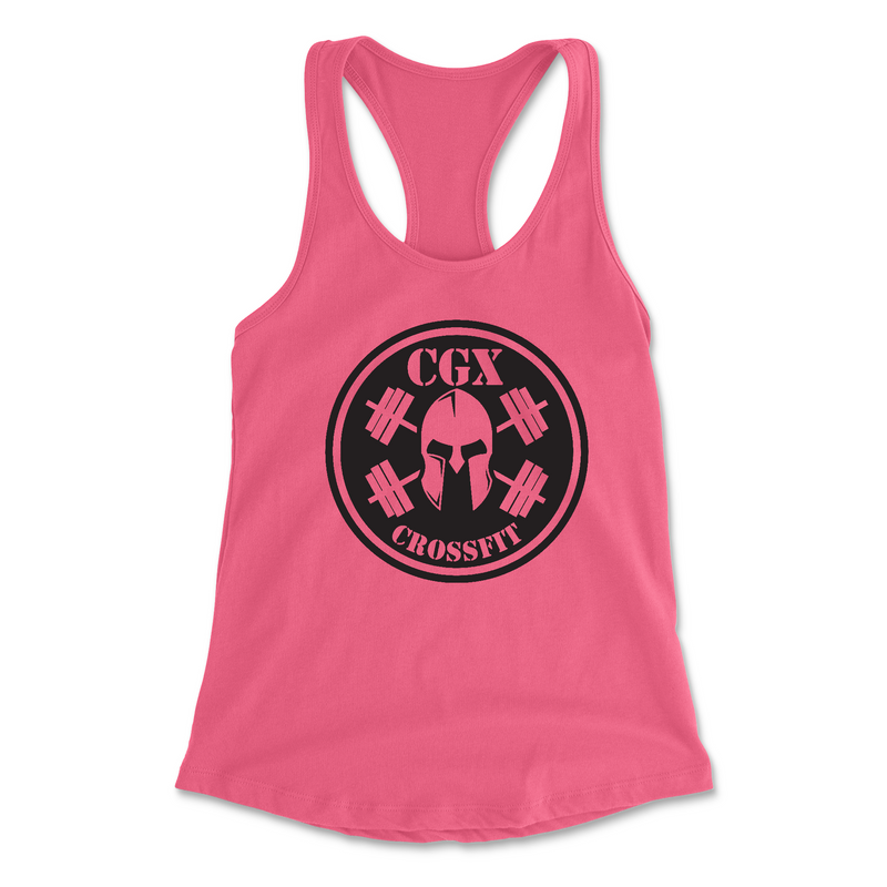 Womens 2X-Large HOT_PINK Tank Top