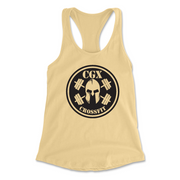 Womens 2X-Large BANANA_CREAM Tank Top