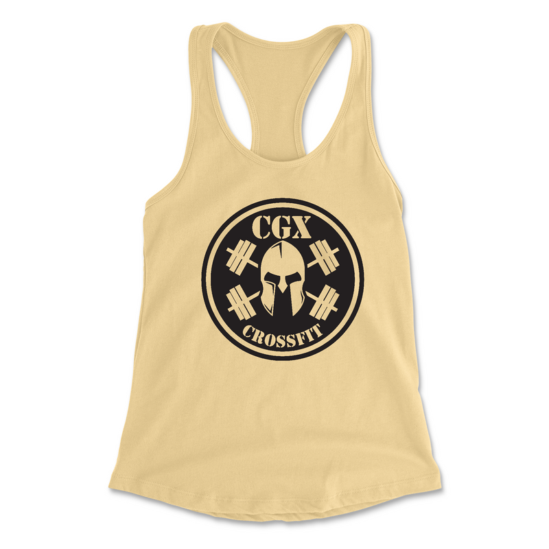 Womens 2X-Large BANANA_CREAM Tank Top