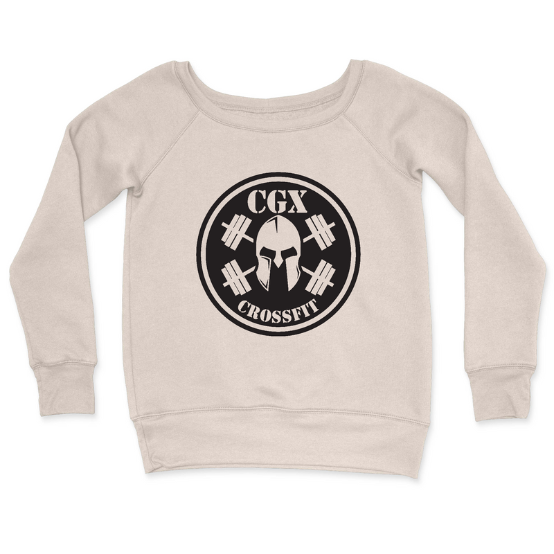 Womens 2X-Large BONE CrewNeck