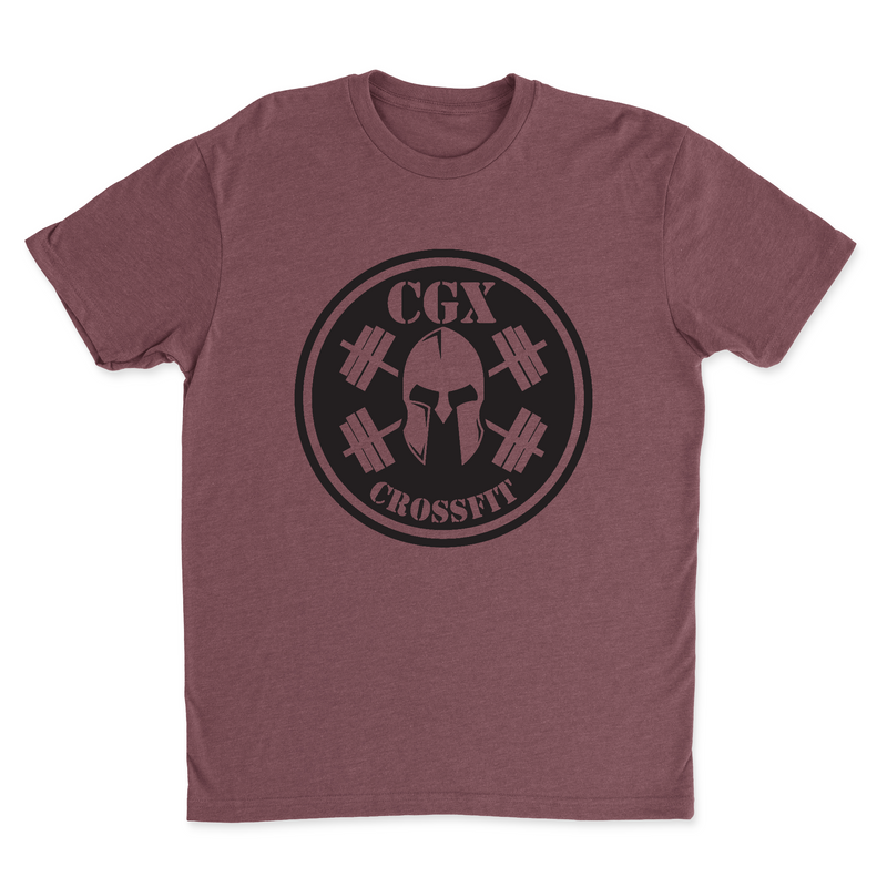 Mens 2X-Large HEATHER_MAROON T-Shirt