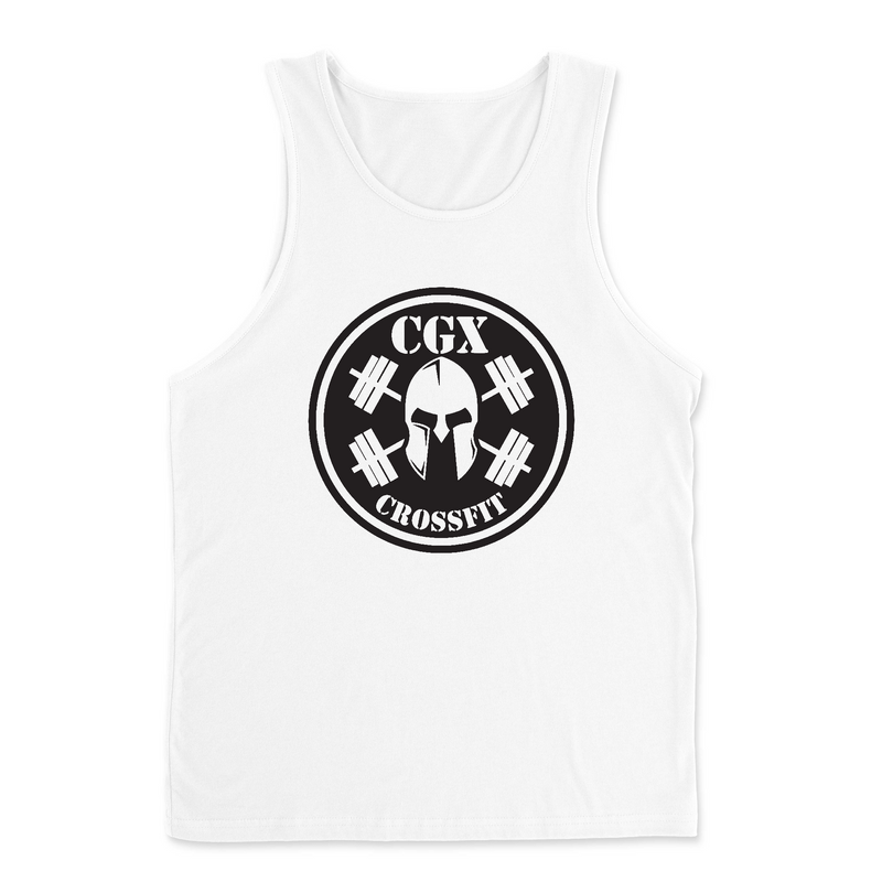 Mens 2X-Large WHITE Tank Top