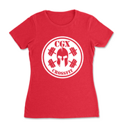 Womens 2X-Large RED T-Shirt