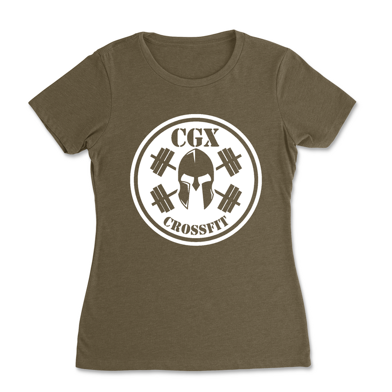 Womens 2X-Large MILITARY_GREEN T-Shirt