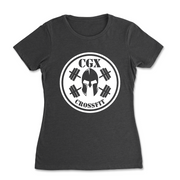 Womens 2X-Large CHARCOAL T-Shirt