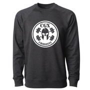 Mens 2X-Large CHARCOAL_HEATHER CrewNeck