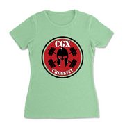 Womens 2X-Large APPLE_GREEN T-Shirt