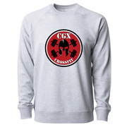 Mens 2X-Large ATHLETIC_HEATHER CrewNeck