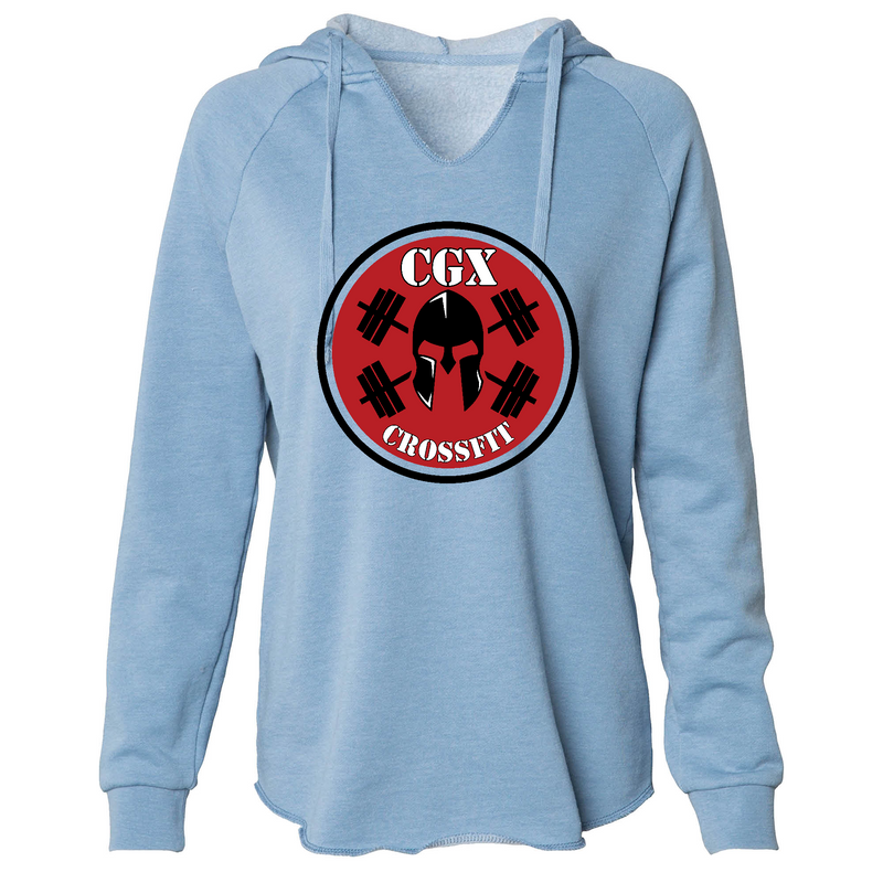 Womens 2X-Large MISTY_BLUE Hoodie