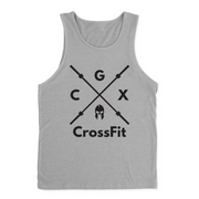 Mens 2X-Large HEATHER_GRAY Tank Top