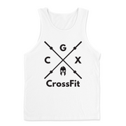 Mens 2X-Large WHITE Tank Top