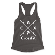 Womens 2X-Large DARK_GRAY Tank Top