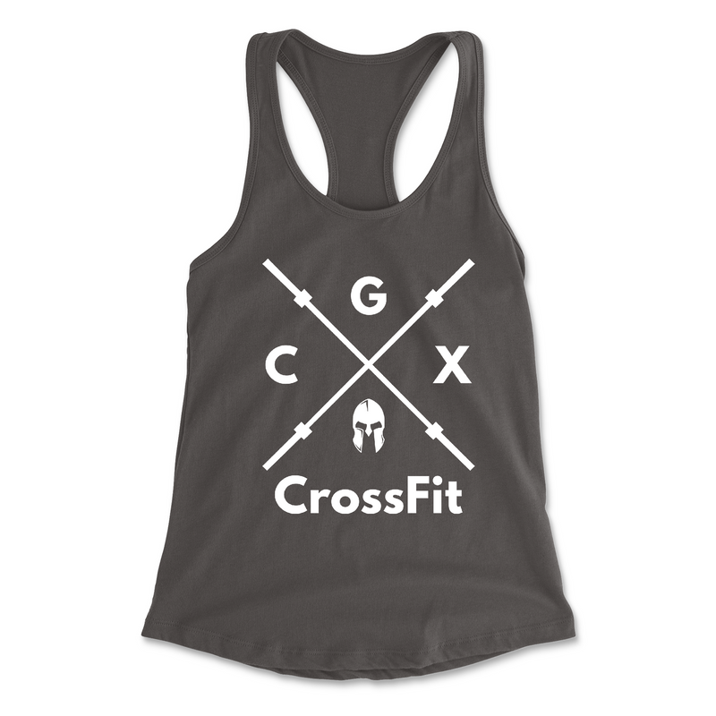 Womens 2X-Large DARK_GRAY Tank Top