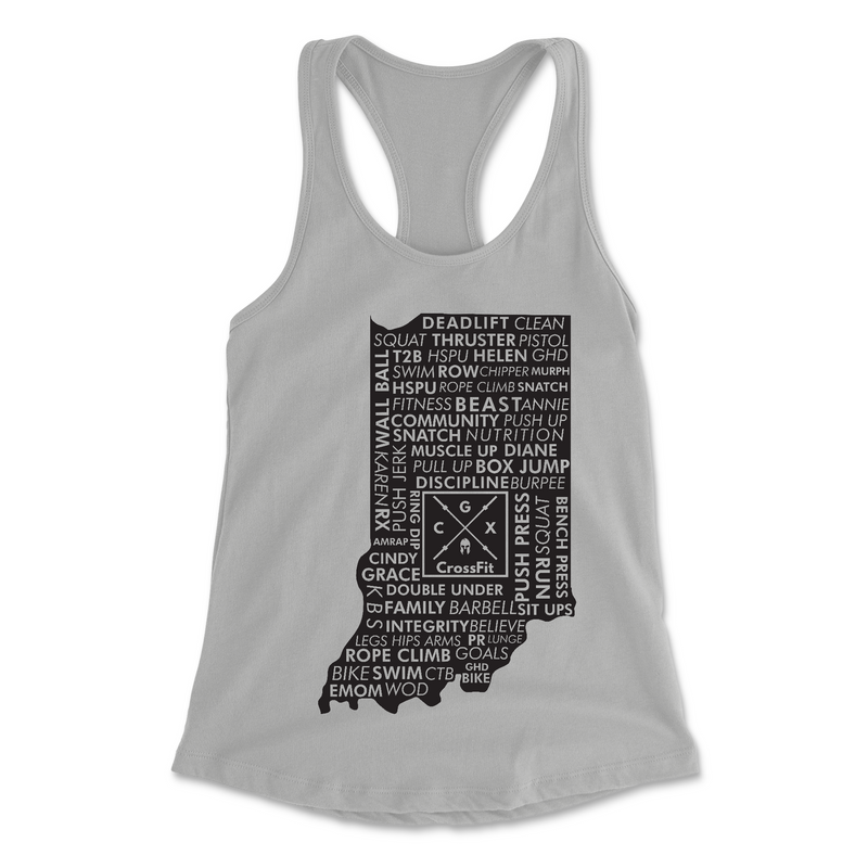 Womens 2X-Large HEATHER_GRAY Tank Top