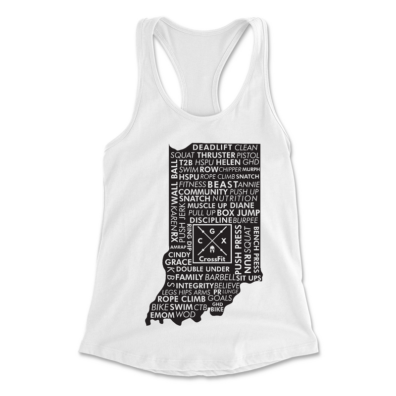 Womens 2X-Large WHITE Tank Top