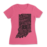 Womens 2X-Large HOT_PINK T-Shirt