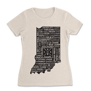 Womens 2X-Large WHITE T-Shirt