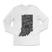 Mens 2X-Large WHITE Long Sleeve