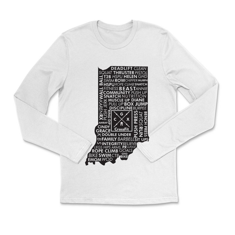 Mens 2X-Large WHITE Long Sleeve