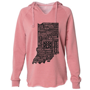 Womens 2X-Large DUSTY_ROSE Hoodie