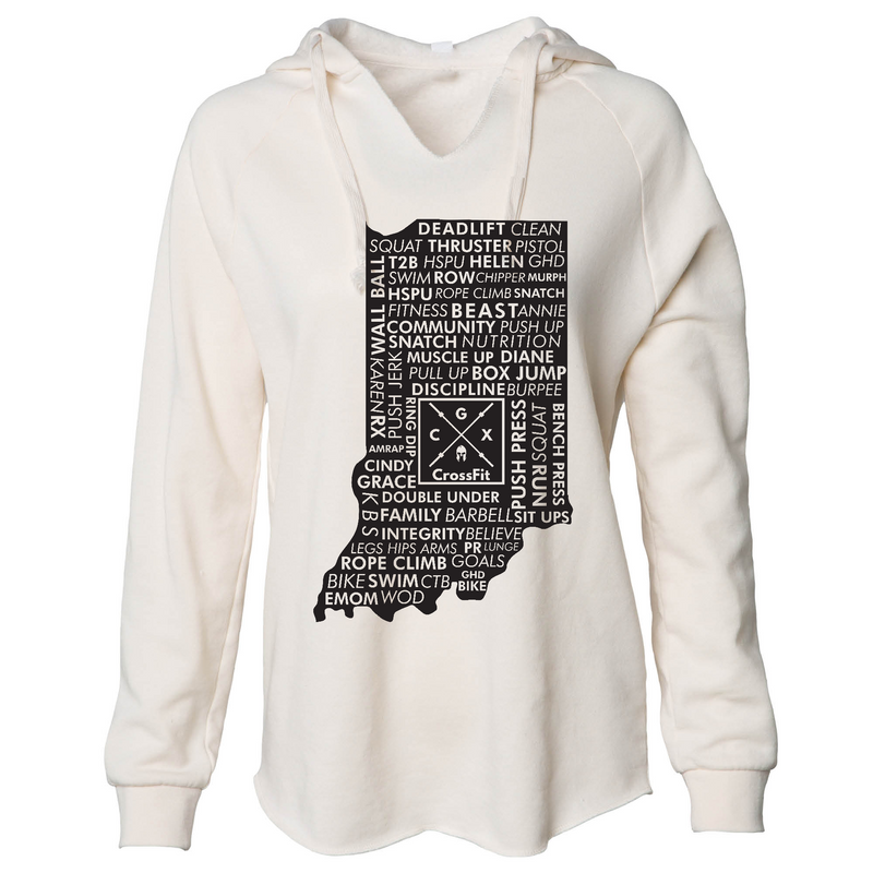 Womens 2X-Large BONE Hoodie