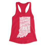 Womens 2X-Large RED Tank Top