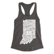 Womens 2X-Large DARK_GRAY Tank Top