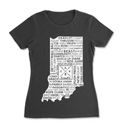 Womens 2X-Large CHARCOAL T-Shirt