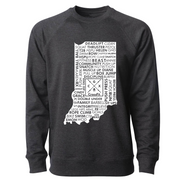 Mens 2X-Large CHARCOAL_HEATHER CrewNeck