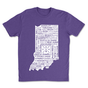 Mens 2X-Large PURPLE_RUSH T-Shirt