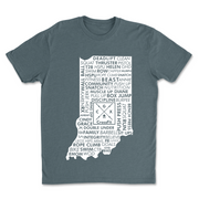 Mens 2X-Large INDIGO T-Shirt