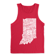 Mens 2X-Large RED Tank Top