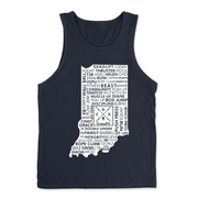 Mens 2X-Large DARK_NAVY Tank Top