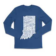 Mens 2X-Large ROYAL Long Sleeve