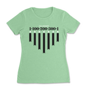 Womens 2X-Large APPLE_GREEN T-Shirt