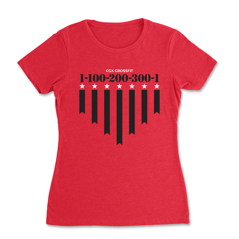 Womens 2X-Large RED T-Shirt
