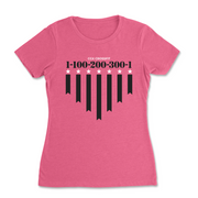Womens 2X-Large HOT_PINK T-Shirt