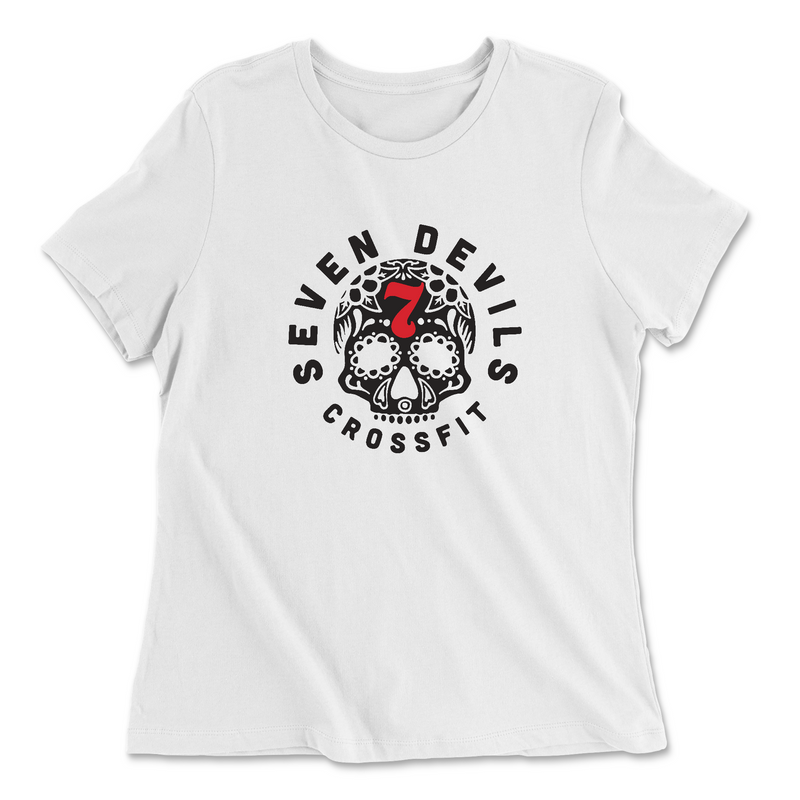 Womens 2X-Large WHITE Relaxed Jersey T-Shirt