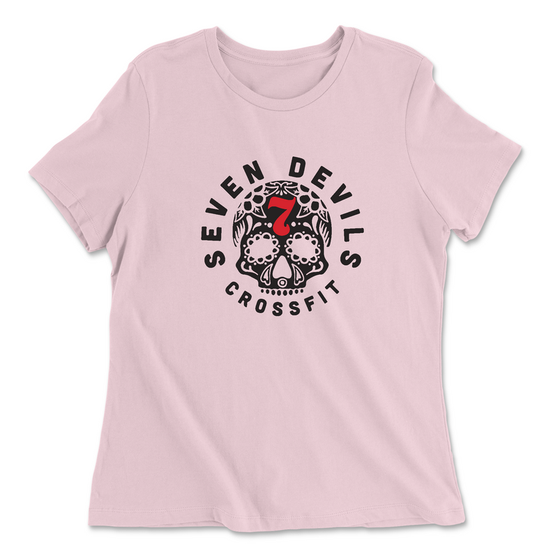Womens 2X-Large PINK Relaxed Jersey T-Shirt