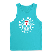 Mens 2X-Large TAHITI_BLUE Tank Top