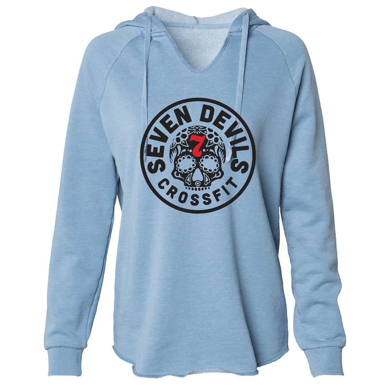Womens 2X-Large MISTY_BLUE Hoodie