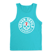 Mens 2X-Large TAHITI_BLUE Tank Top